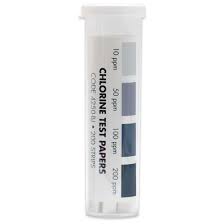 Chlorine Test Papers