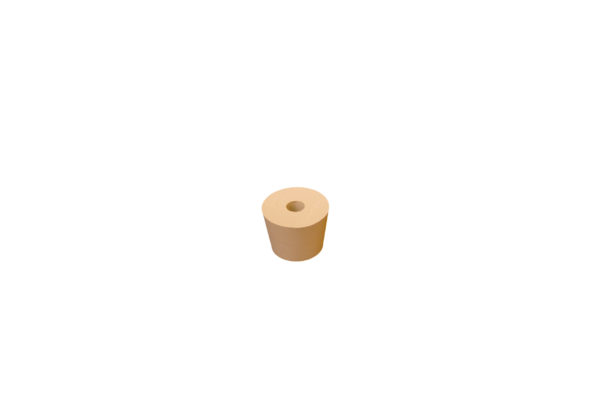 #7 Rubber Stopper - Drilled