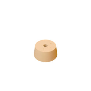 #9.5 DRILLED RUBBER STOPPER