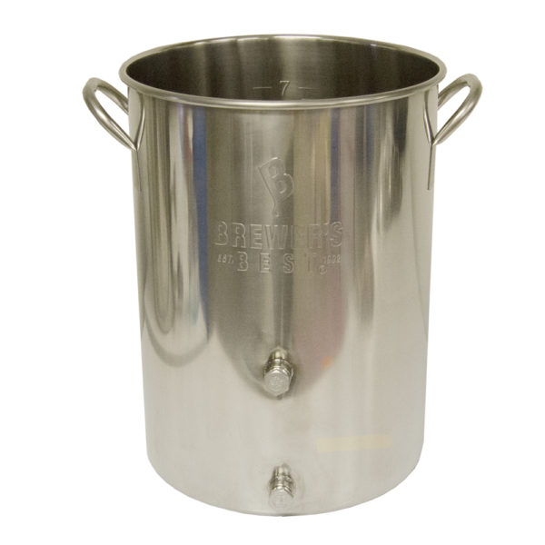 32 Quart Stainless Kettle w/ 2 Ports